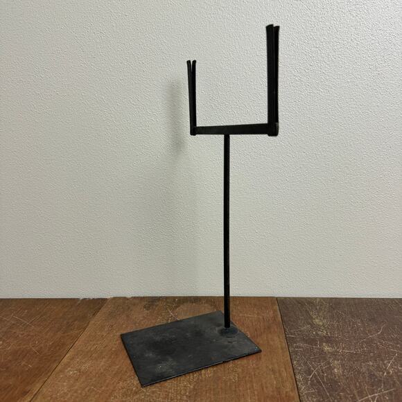 Vintage Black‎ Metal Table Diner Store Shelf Store Sign Display - Picture 2 of 9